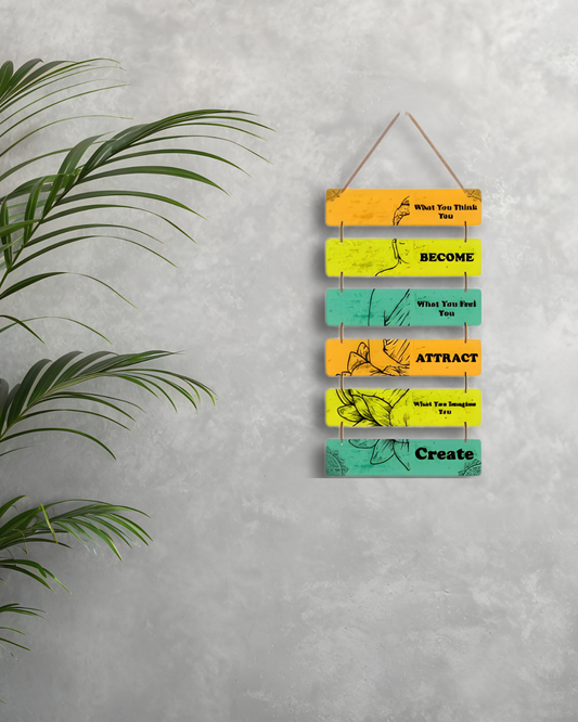 Premium Buddha MDF Digital Print Wall Hanging Decor
