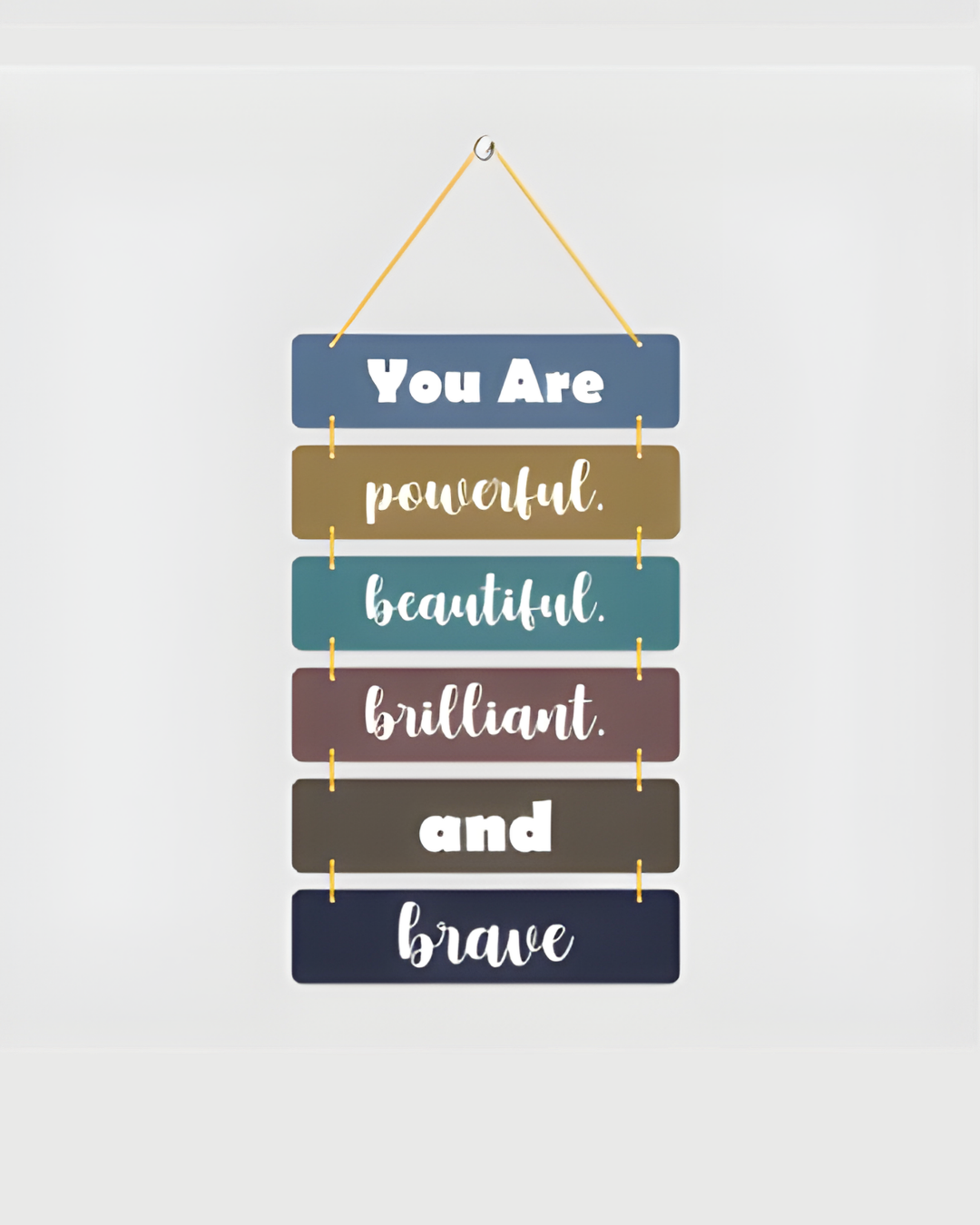Premium Powerful Affirmation Digital Print MDF Wall Hanging Decor