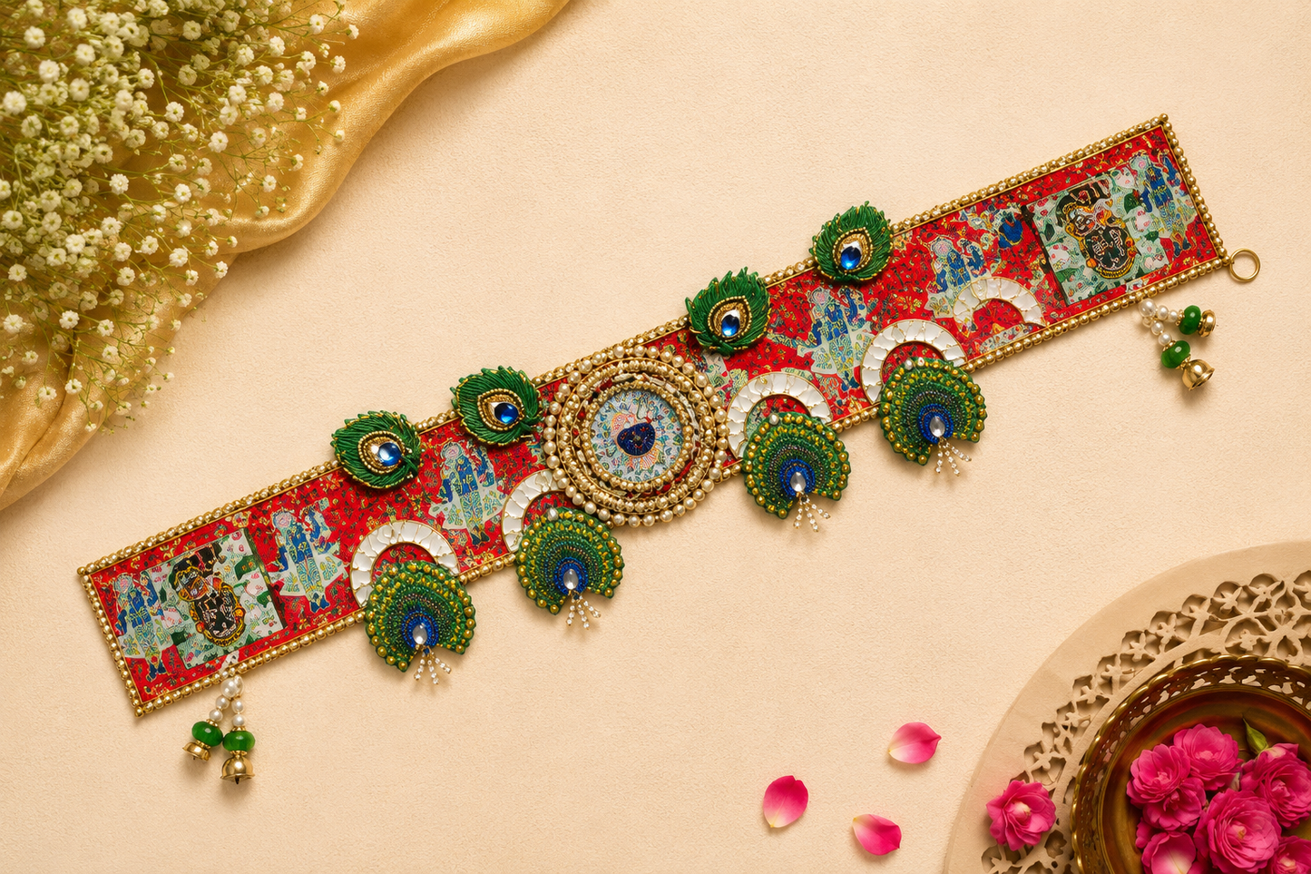 Shreenath Ji Inspired Handcrafted Bandharwal
