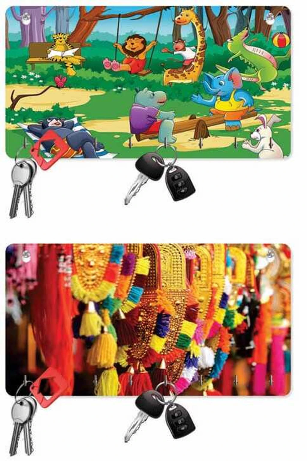 Key Hanger / Medal Hanger 7 x 4 Inch Set of 2