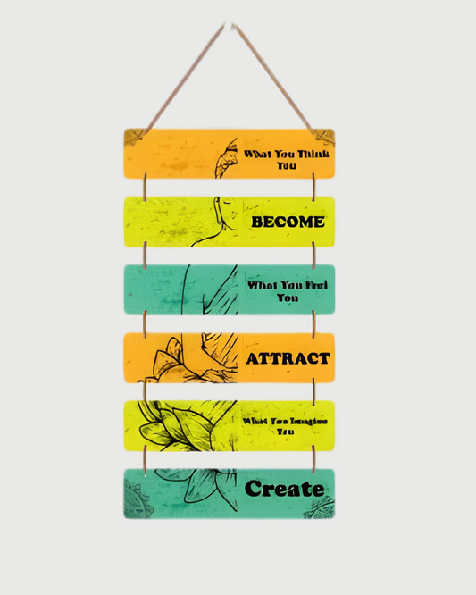 Premium Buddha MDF Digital Print Wall Hanging Decor