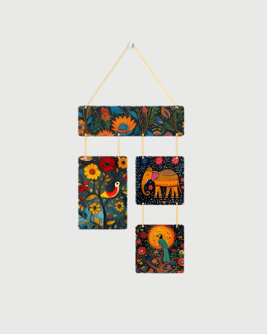 Premium Art Illustration 4 Digital Print MDF Wall Hanging Decor