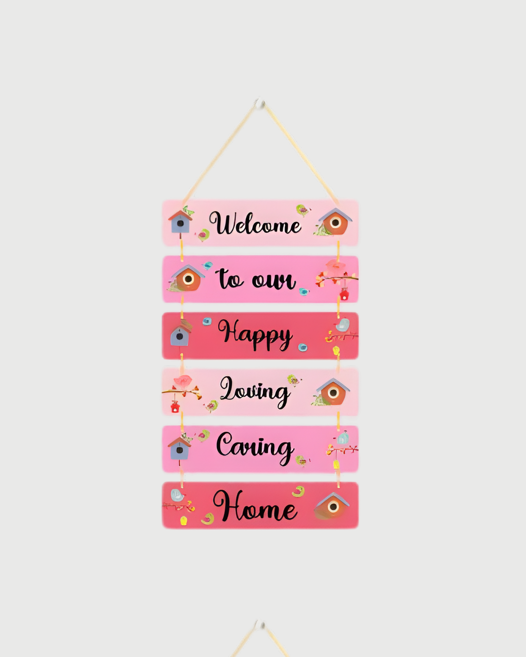Premium Welcome Corner Digital Print MDF Wall Hanging Decor