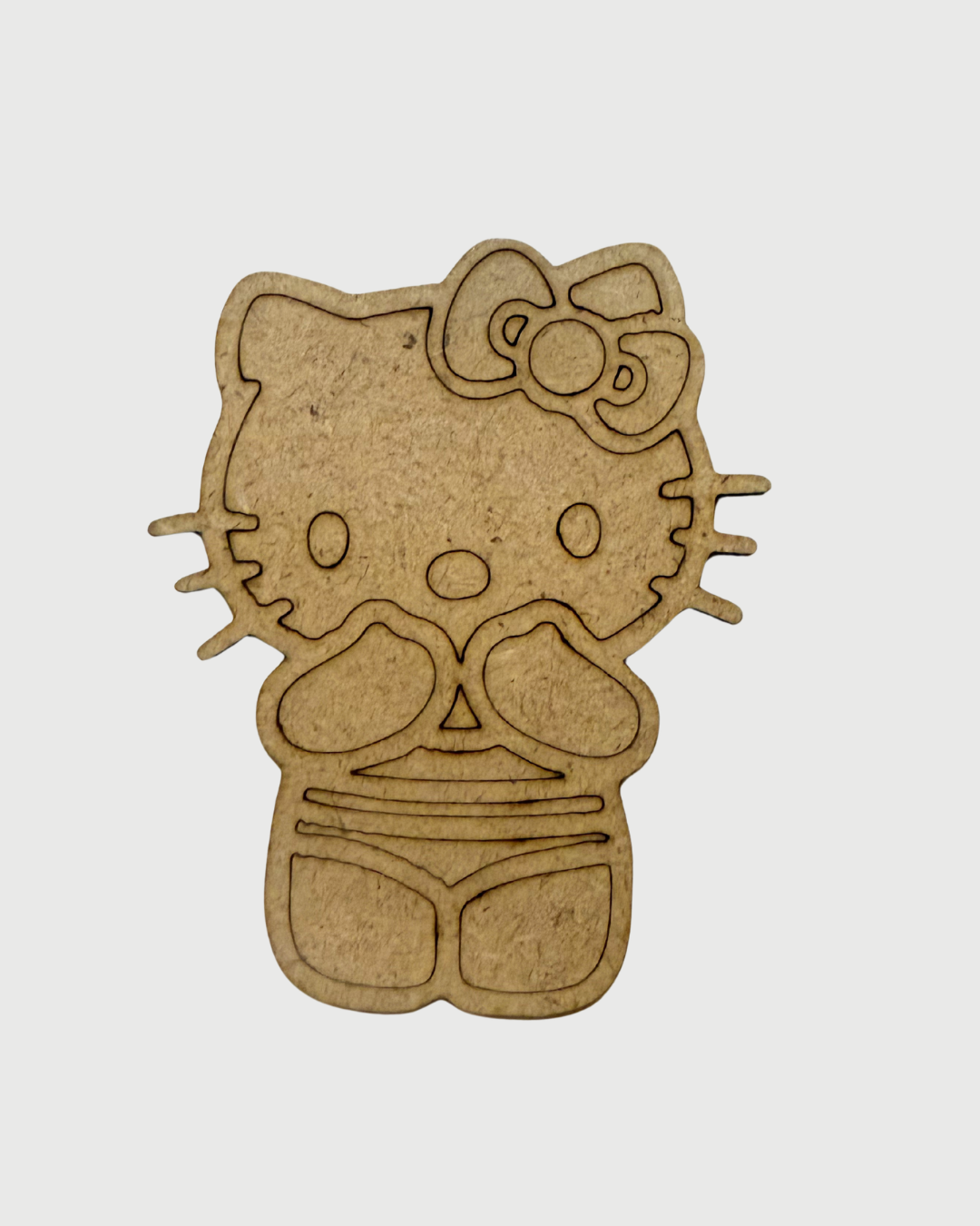 MDF Cutouts for DIY Crafts and Home Decor - Hello Kitty