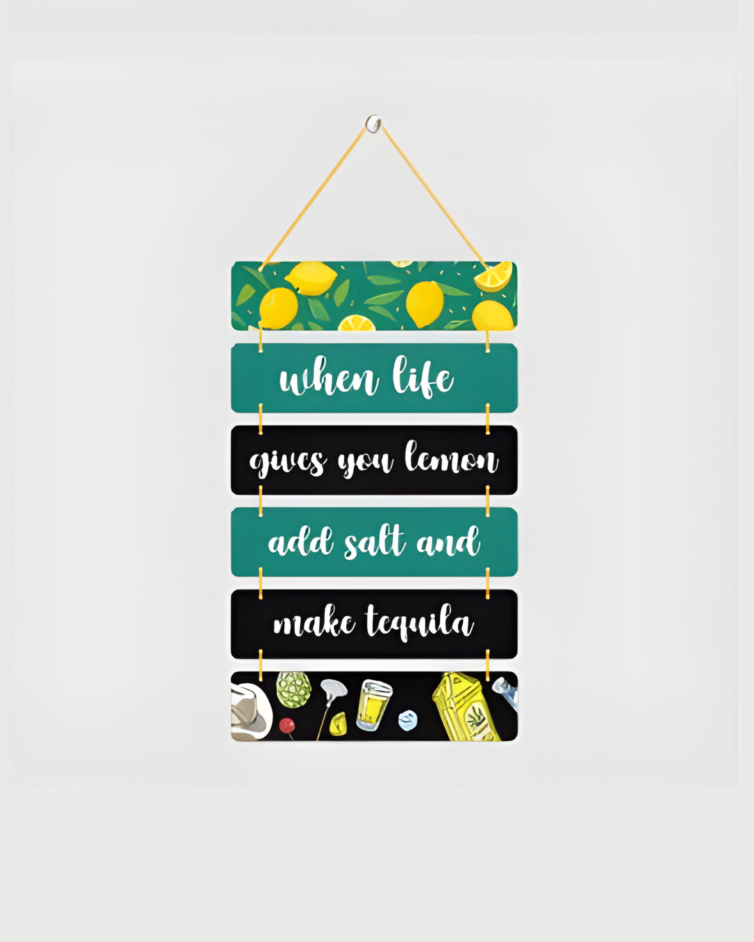 Premium Life Quote Digital Print MDF Wall Hanging Decor