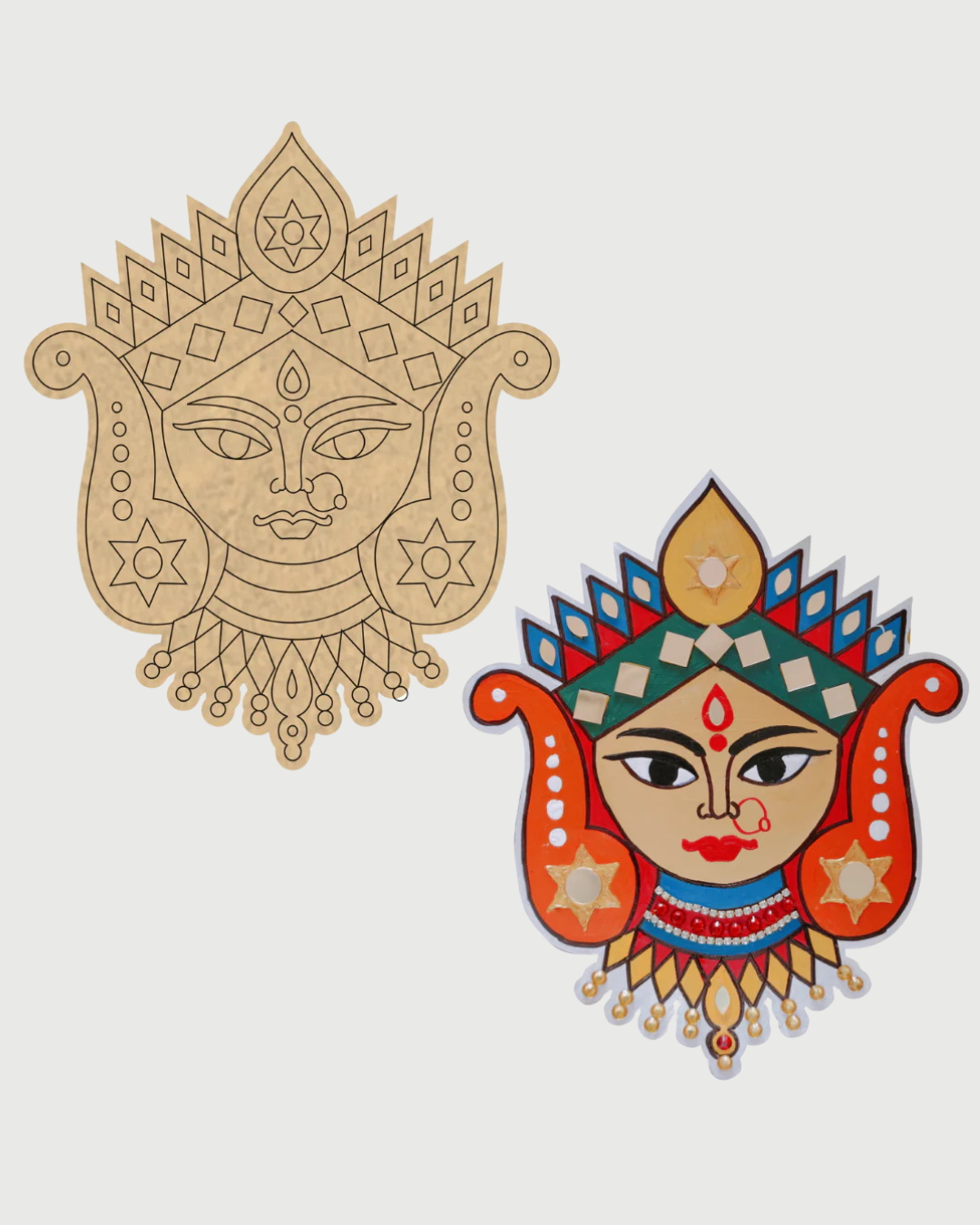 MDF Cutouts for DIY Crafts and Home Decor - Goddess