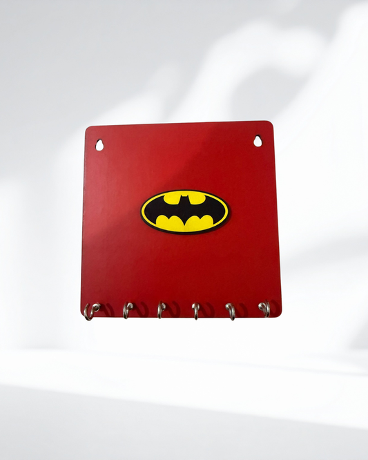 Batman Key Hanger / Medal Hanger 6 x 6 Inch
