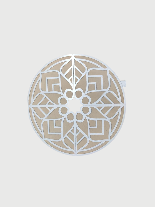 Infinity Festive Ready to Fill MDF Rangoli 12 Inch Decorative Base