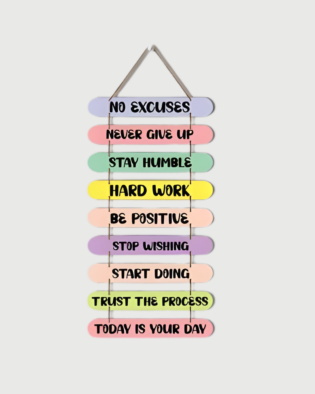 Premium Quote 2 MDF Digital Print Wall Hanging Decor