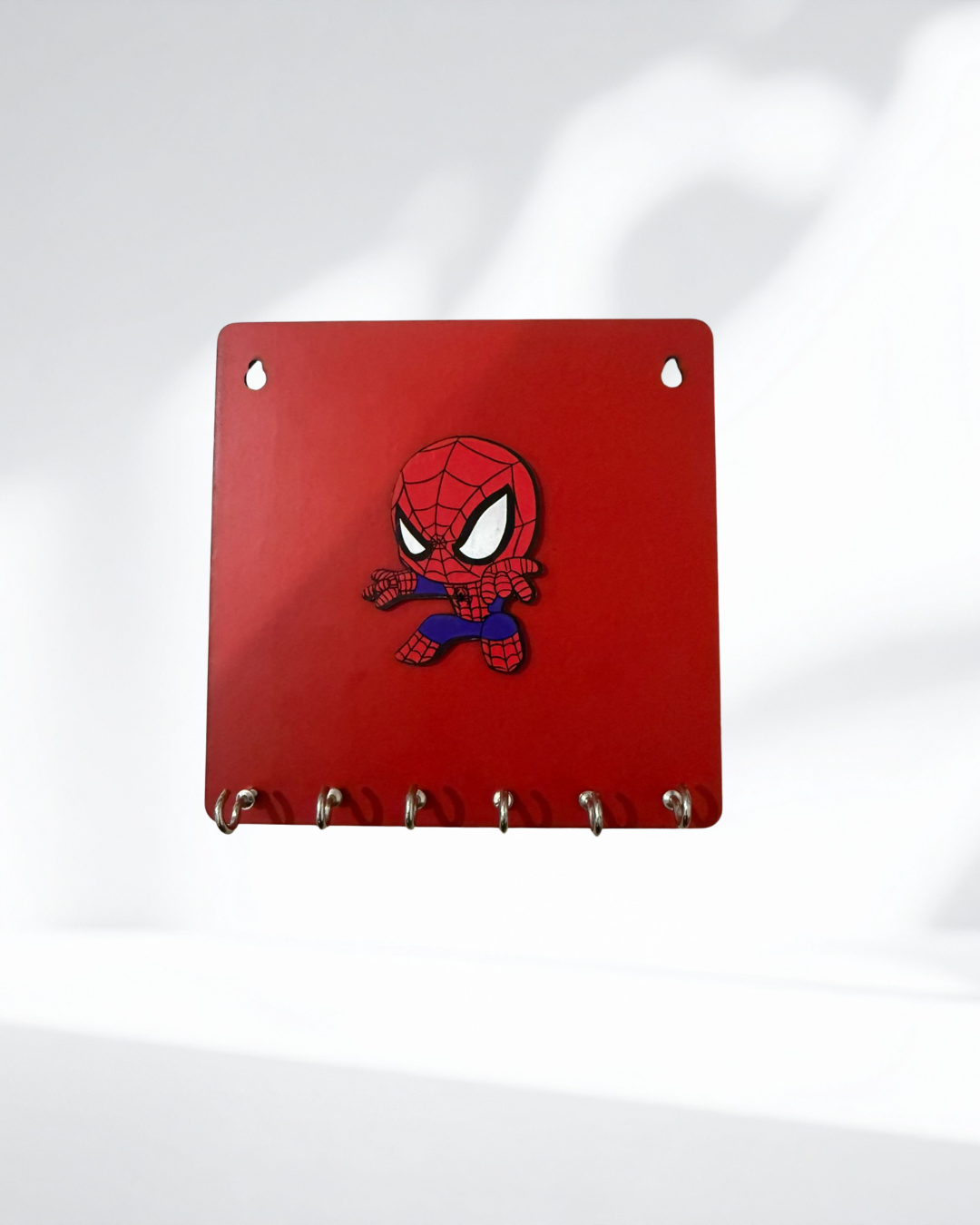 Spider Man Key Hanger / Medal Hanger 6 x 6 Inch