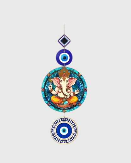 Premium Ganesh MDF Digital Print Wall Hanging Decor