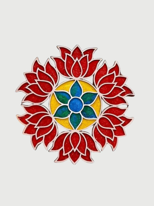 Luxe Ready to Fill MDF Rangoli 12 Inch Decorative Base