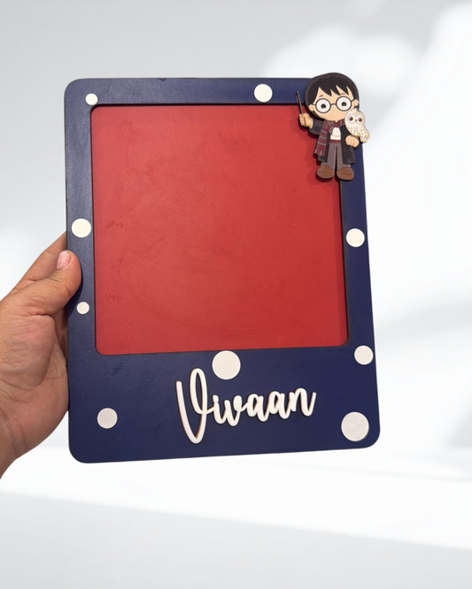Harry Potter Customized Name Magnet Photo Frame 8 x 10 Inch