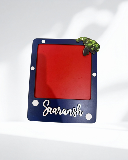 Hulk Customized Name Magnet Photo Frame 8 x 10 Inch