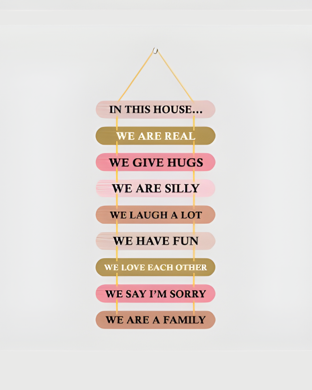 Premium House Quote  Digital Print MDF Wall Hanging Decor