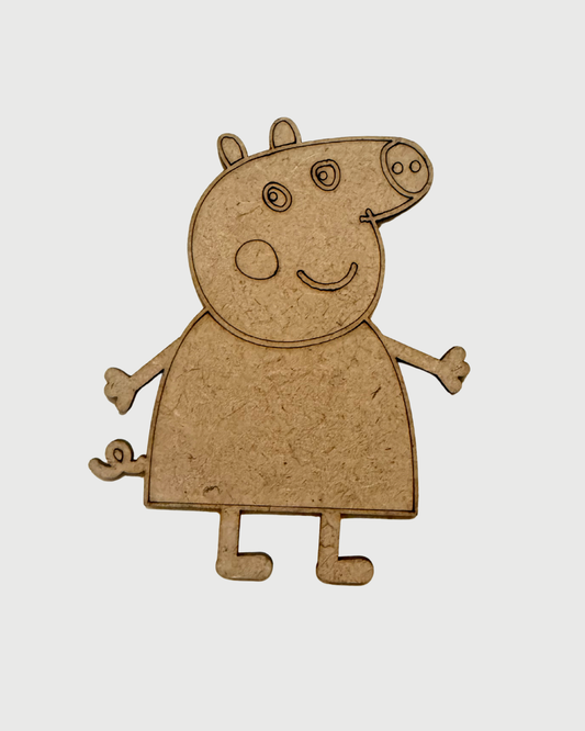 MDF Cutouts for DIY Crafts and Home Decor - Peppa Pig