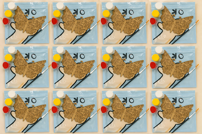 Butterfly MDF DIY Art & Craft set of 12