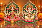 Laxmi Ganesh Pair MDF Cutout