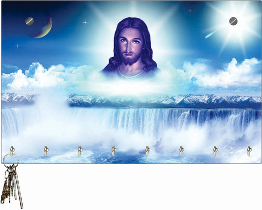 Jesus Christ Key Hanger / Medal Hanger 7 x 4 Inch