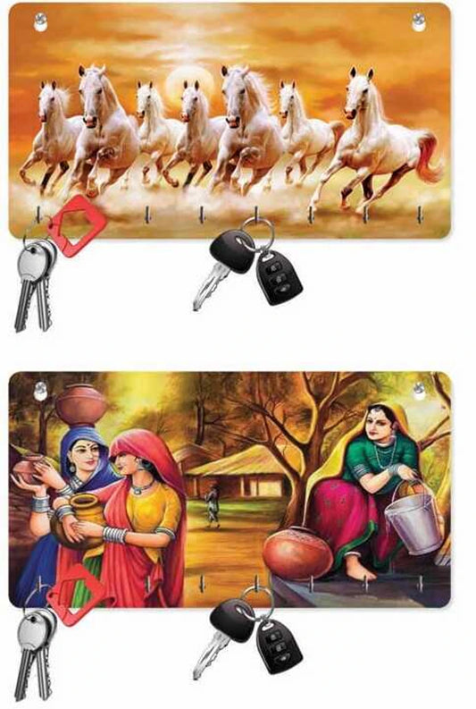 Key Hanger / Medal Hanger 7 x 4 Inch Set of 2