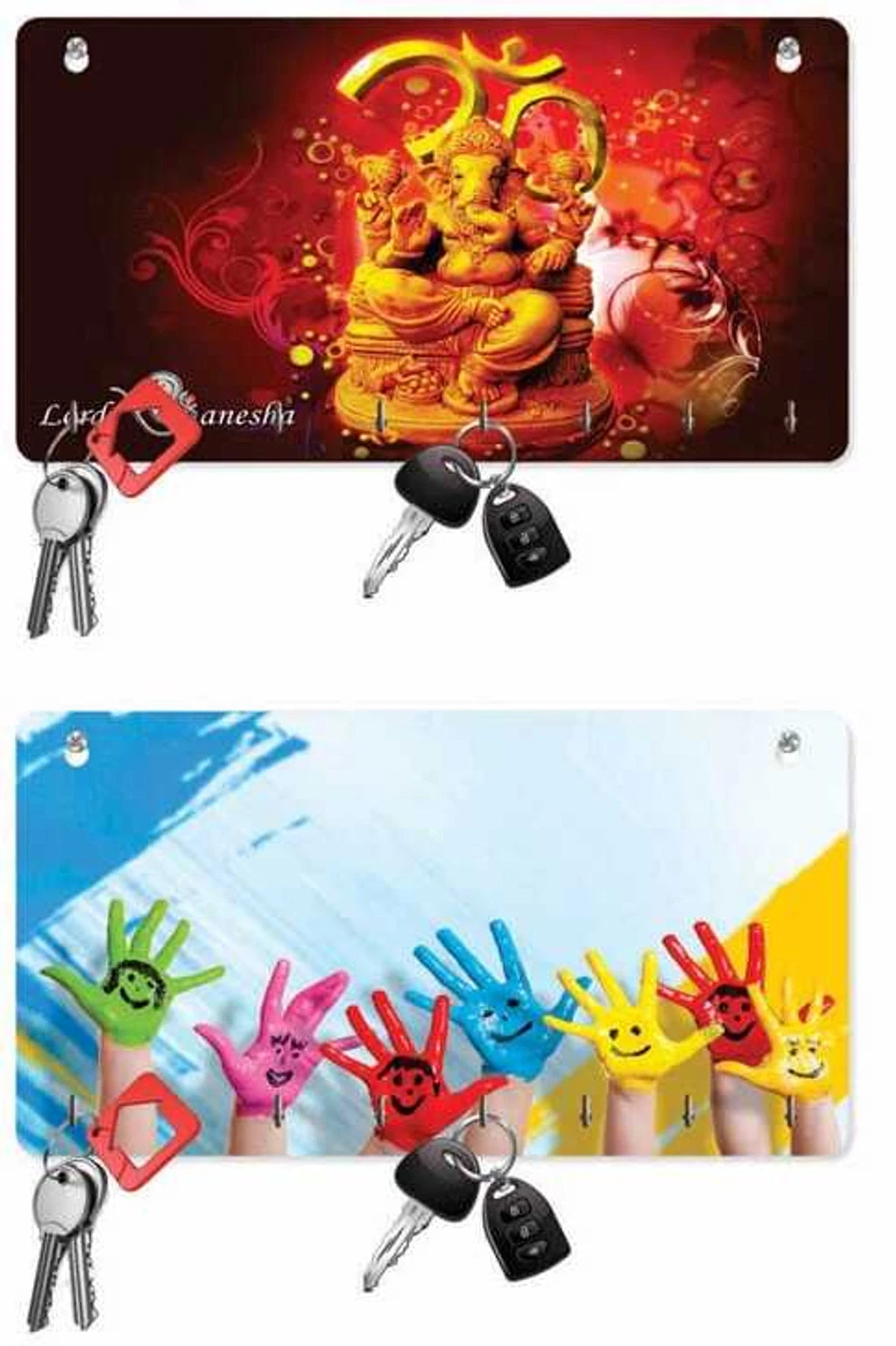 Key Hanger / Medal Hanger 7 x 4 Inch Set of 2