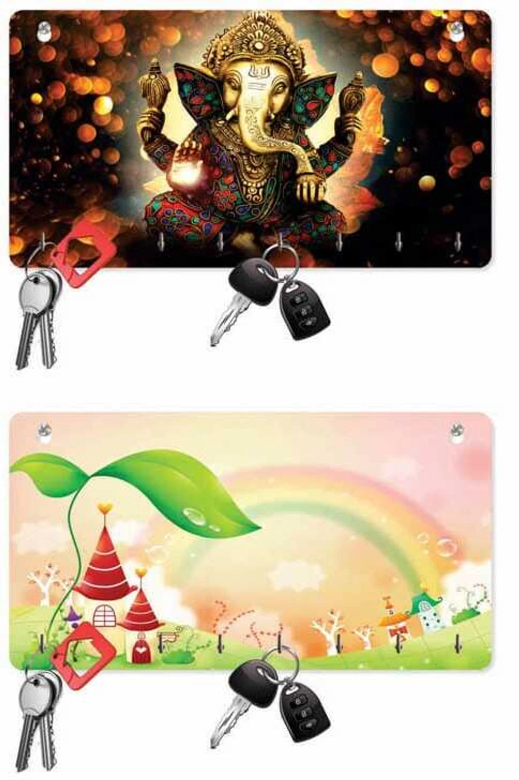 Key Hanger / Medal Hanger 7 x 4 Inch Set of 2