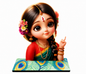 Radha Rani MDF Decor