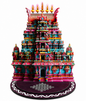 Gopuram Temple MDF Decor