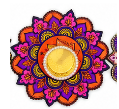 Mandala Design MDF T-light Holders