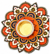 Mandala Design MDF T-light Holders
