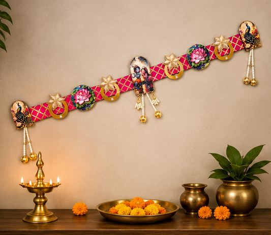 Traditional MDF Toran Wall Hanging