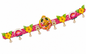 Goddess Lakshmi MDF Toran Wall Hanging