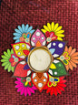 Decorative MDF Mandala Tea Light Holder