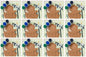Cute MDF Astronaut set of 12