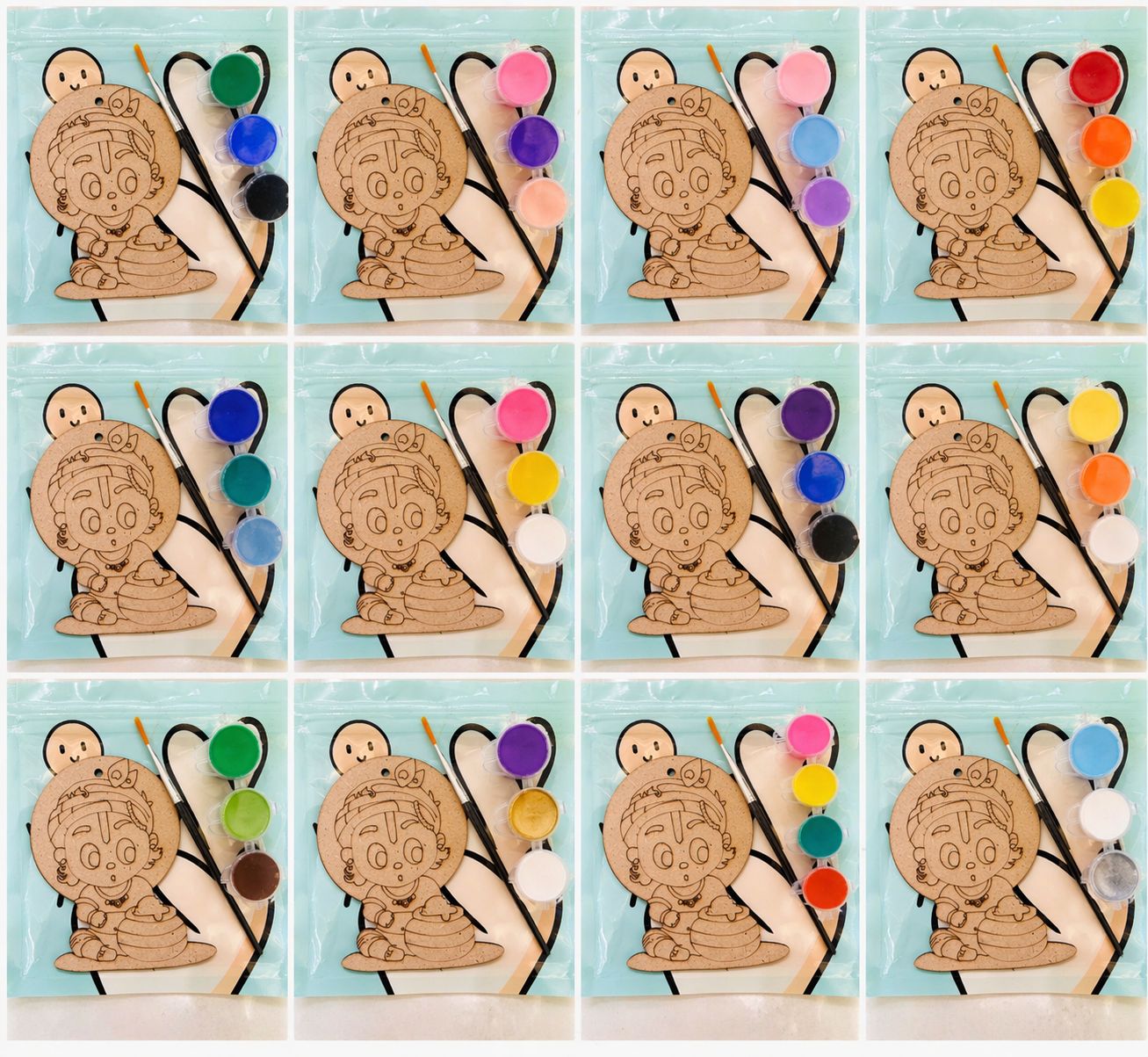 Kanha Ji MDF DIY Painting Kit for Kids