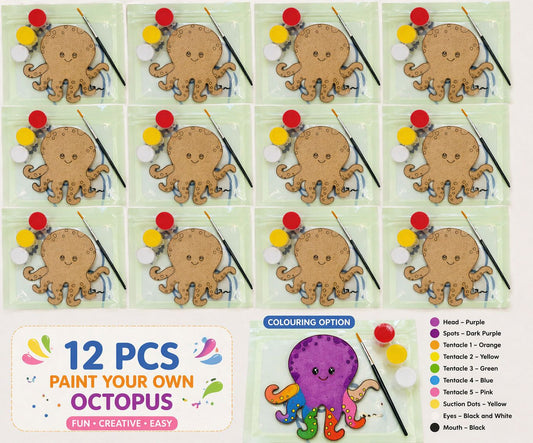 Octopus MDF DIY Painting Kit for Kids
