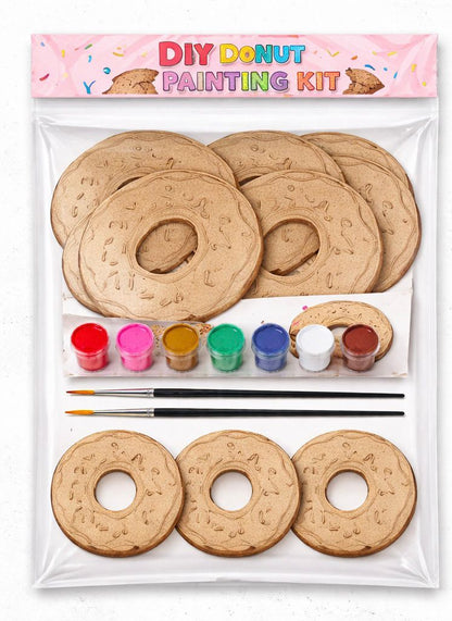 Donut MDF DIY Painting Kit for Kids