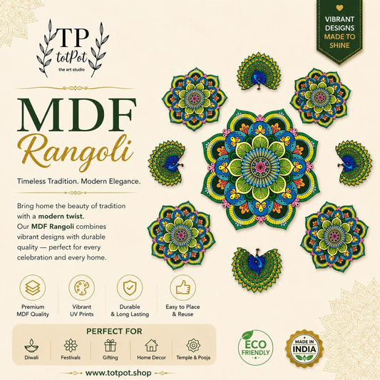 24 Inch Premium Rangoli Collection