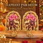 Elephant Pair Decor