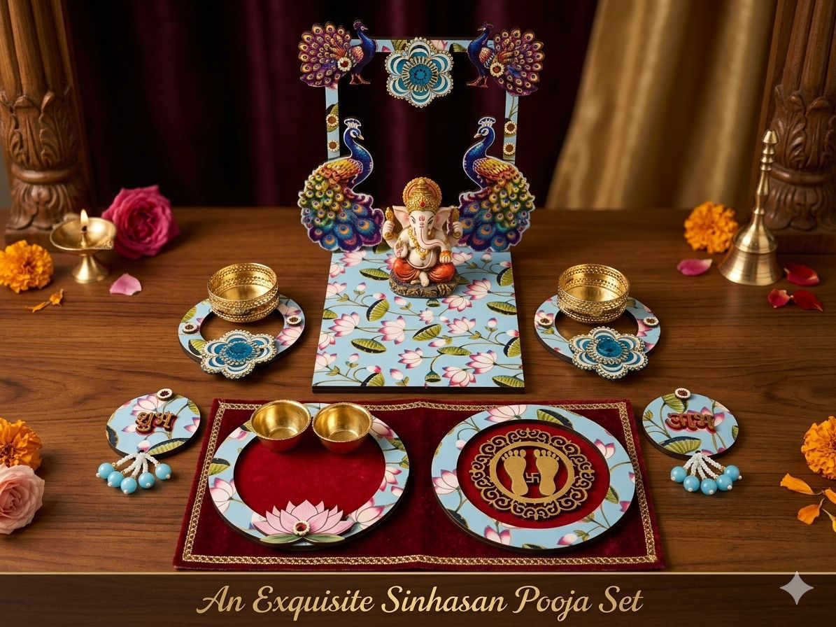 Sinhasan Pooja Combo Set