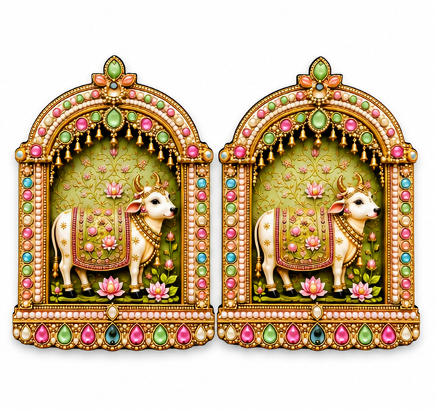 Kamdhenu Cow- Cutout