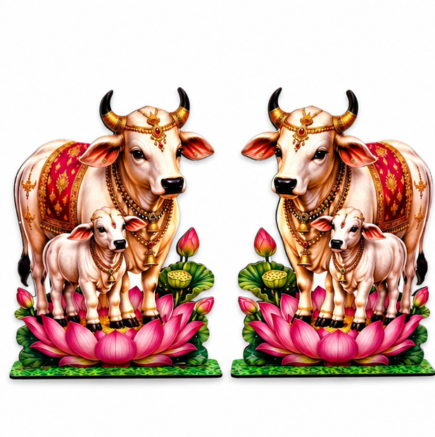 Cow & Calf Standee- Pair