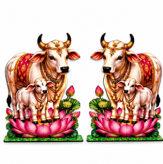 Cow & Calf Standee- Pair