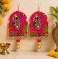 Premium MDF Shrinathji Wall Hanging or Toran