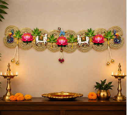 Royal Traditional MDF Toran & Wall Hanging