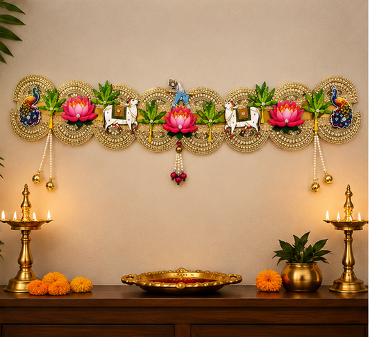 Royal Traditional MDF Toran & Wall Hanging